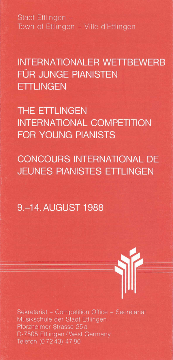 Ausschreibung 1988