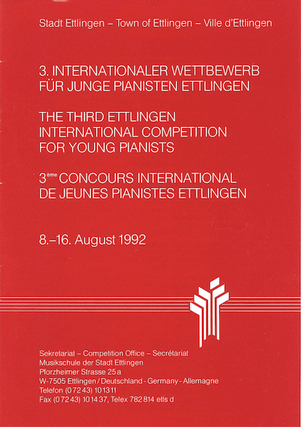 Ausschreibung 1992