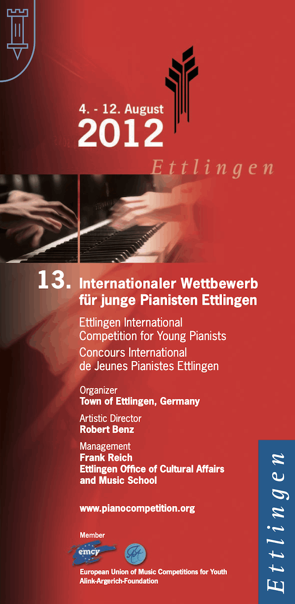 Ausschreibung 2012